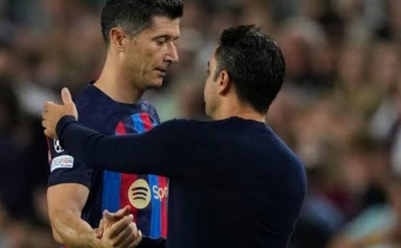 Xavi Hernandez kesal dengan Barcelona Kesulitan Menang Gol, Robert Lewandowski jadi sasaran!